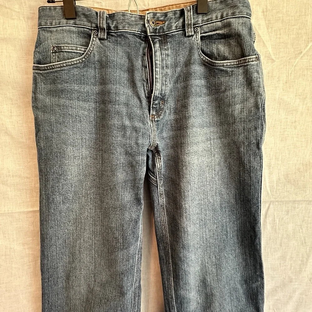 Duluth Trading Co Ballroom Double Flex Jeans Men's Size 34x36